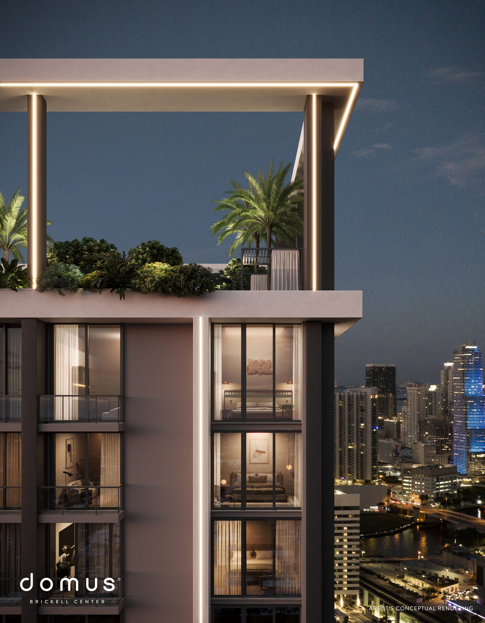 Fachada Domus Brickell Center